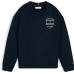 TOMMY HILFIGER μπλούζα φούτερ παιδική KB0KB10594-C1G μπλε